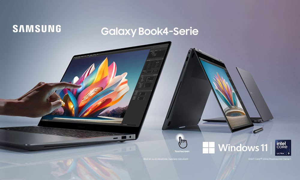 Intelligent und leistungsstark: Samsung Business-Notebooks