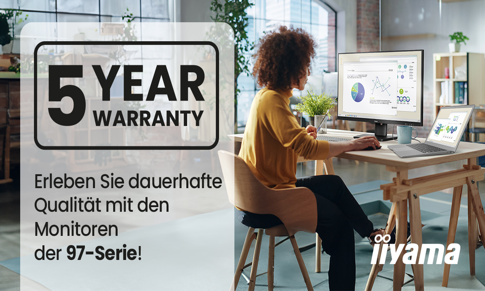 Entspannt & effizient arbeiten – die neue 97‑Serie von iiyama
