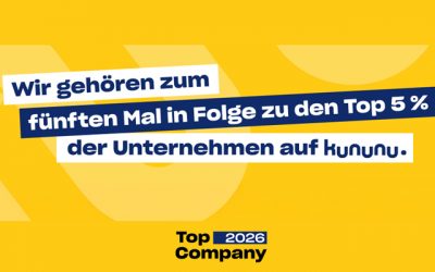 KOSATEC erneut unter den Top 5% auf kununu