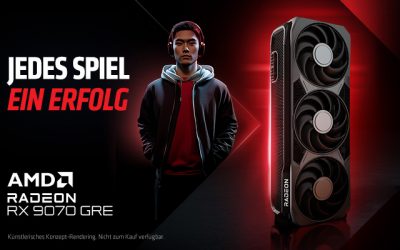 AMD Radeon™ RX 9070 GRE: Neue Grafikleistung für moderne Systeme